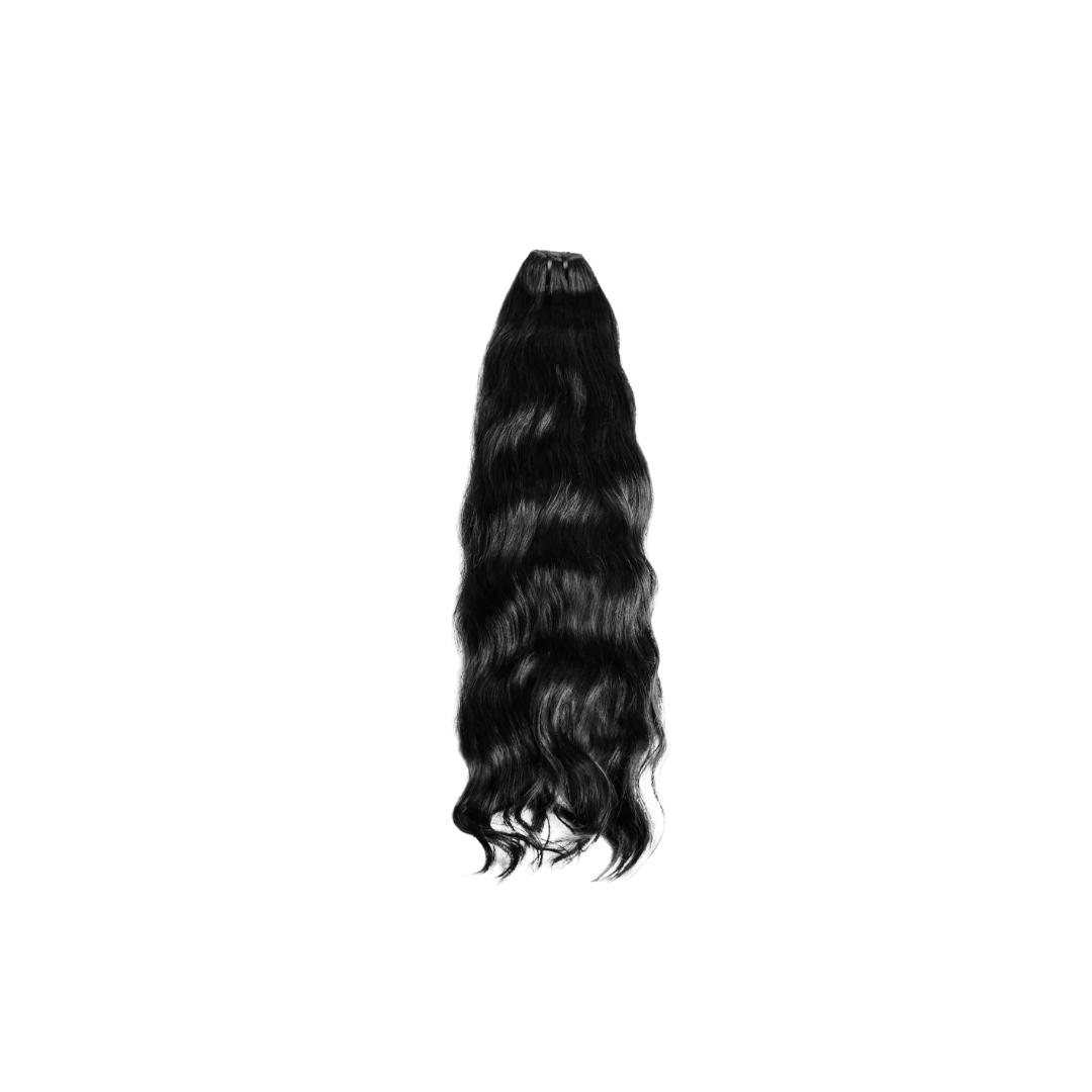 RAW INDONESIAN NATURAL WAVY WEFT